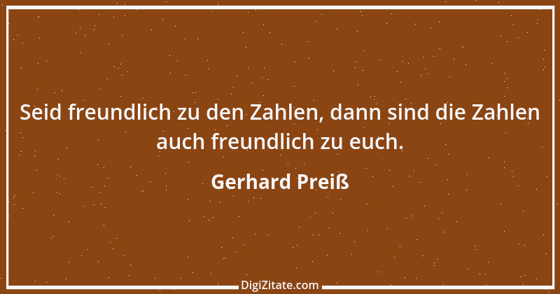 Zitat von Gerhard Preiß 1