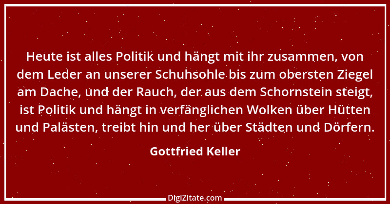 Zitat von Gottfried Keller 116