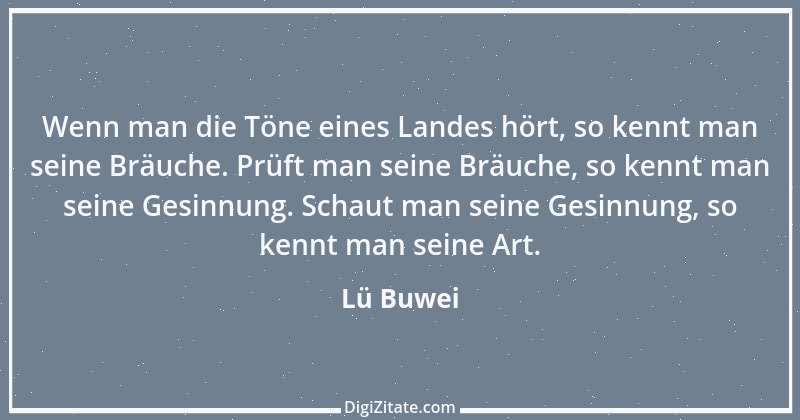 Zitat von Lü Buwei 195