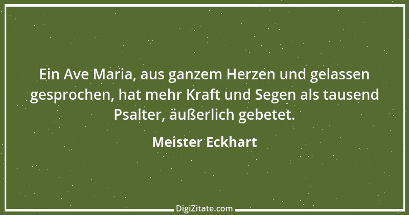 Zitat von Meister Eckhart 70