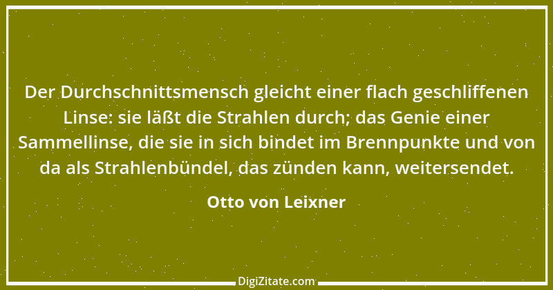 Zitat von Otto von Leixner 168