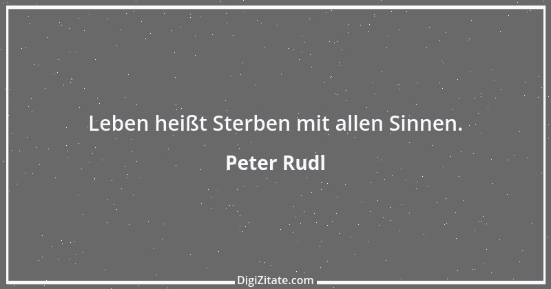 Zitat von Peter Rudl 1143