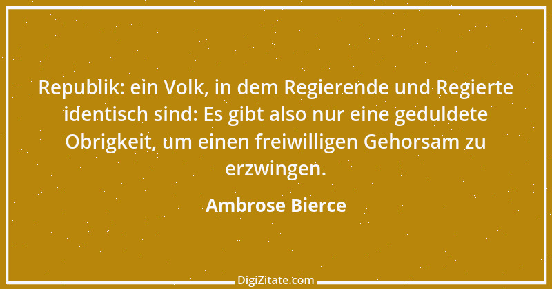 Zitat von Ambrose Bierce 100