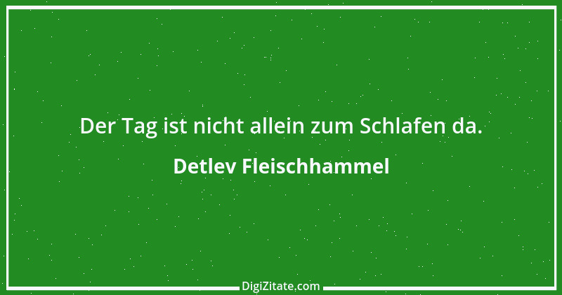 Zitat von Detlev Fleischhammel 11