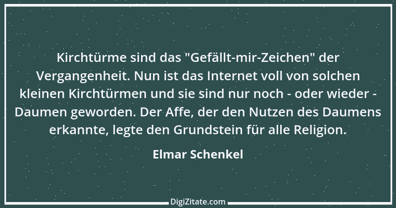 Zitat von Elmar Schenkel 83