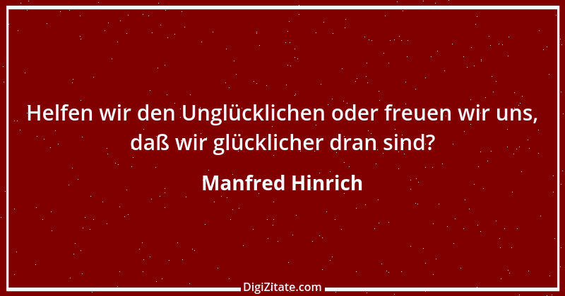 Zitat von Manfred Hinrich 44