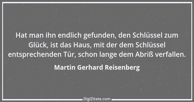 Zitat von Martin Gerhard Reisenberg 1185