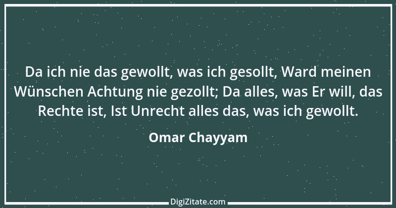 Zitat von Omar Chayyam 13