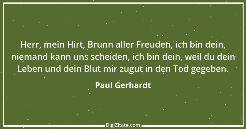 Zitat von Paul Gerhardt 8