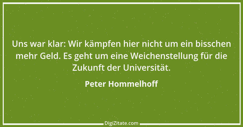 Zitat von Peter Hommelhoff 2