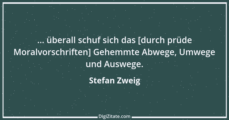 Zitat von Stefan Zweig 32