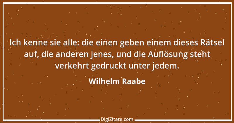 Zitat von Wilhelm Raabe 349