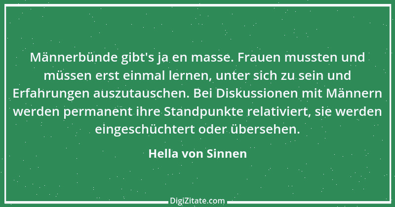 Zitat von Hella von Sinnen 1