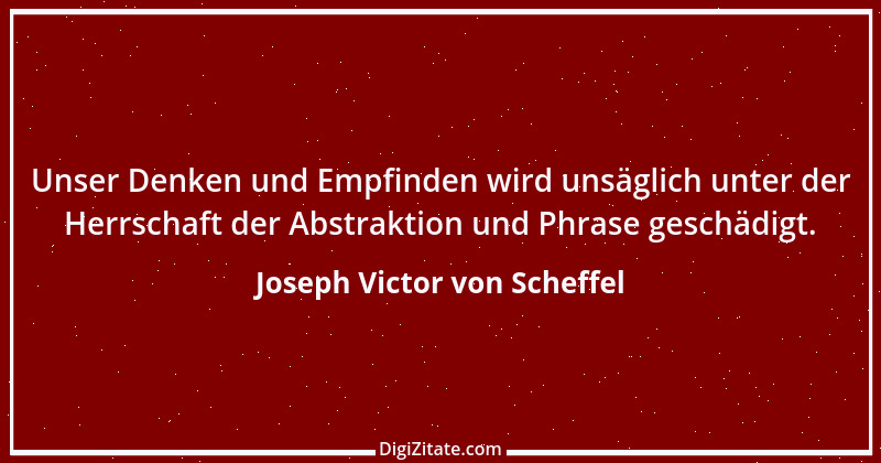 Zitat von Joseph Victor von Scheffel 65