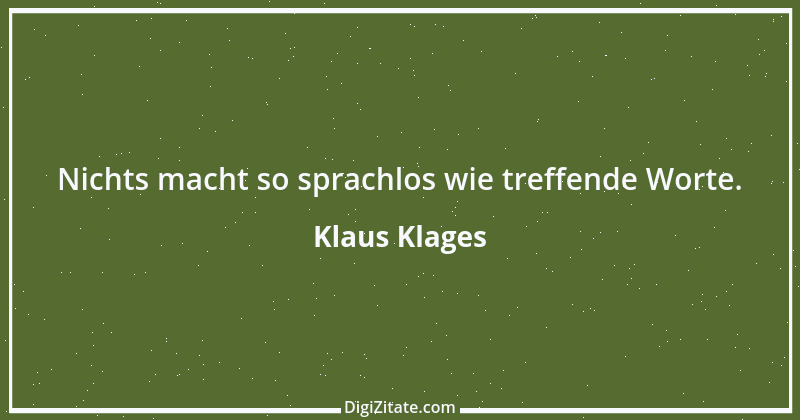 Zitat von Klaus Klages 123