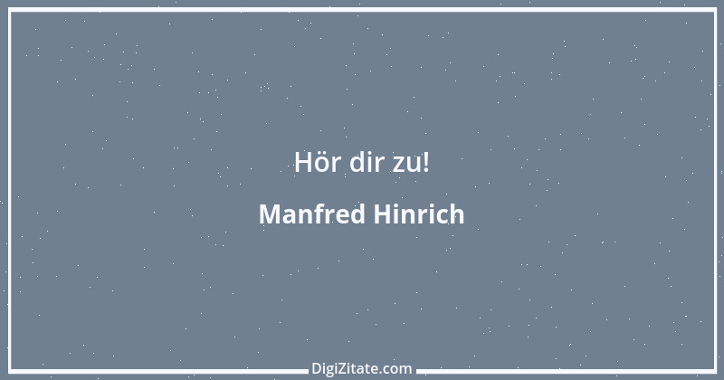 Zitat von Manfred Hinrich 1045