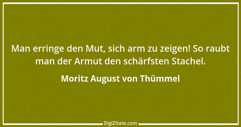 Zitat von Moritz August von Thümmel 2