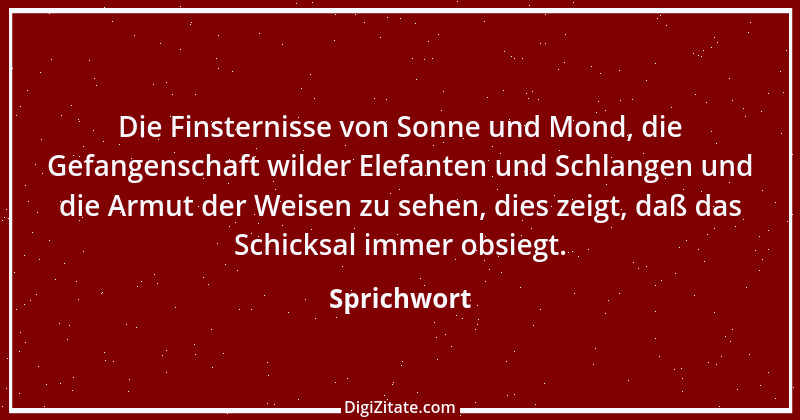 Zitat von Sprichwort 9863