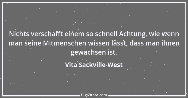 Zitat von Vita Sackville-West 3