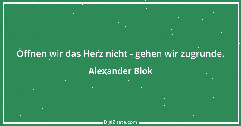 Zitat von Alexander Blok 9