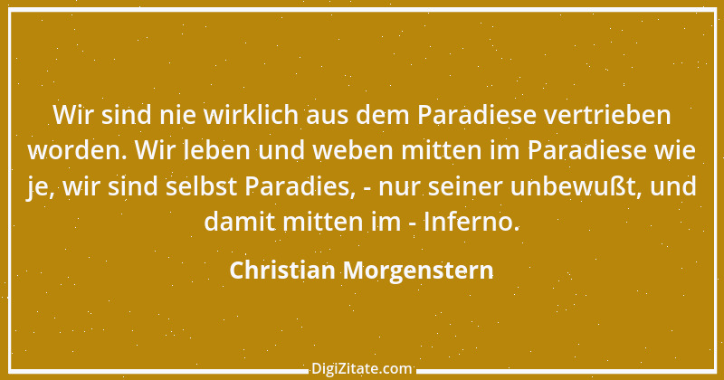 Zitat von Christian Morgenstern 395