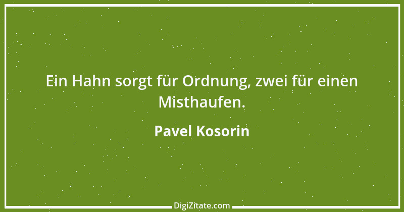 Zitat von Pavel Kosorin 255