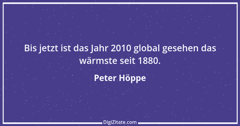 Zitat von Peter Höppe 1