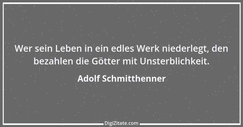 Zitat von Adolf Schmitthenner 1