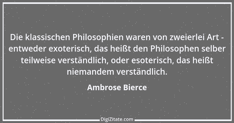 Zitat von Ambrose Bierce 103