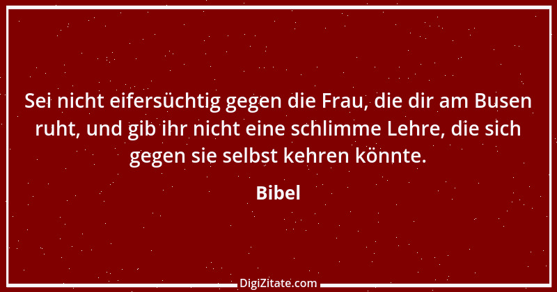 Zitat von Bibel 1908