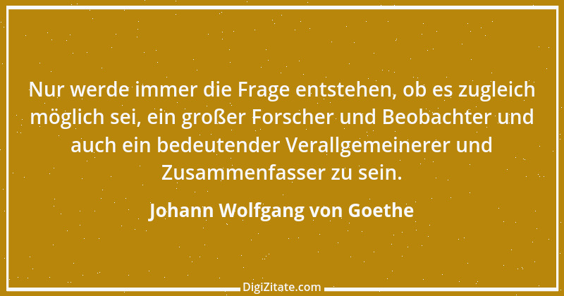 Zitat von Johann Wolfgang von Goethe 3873