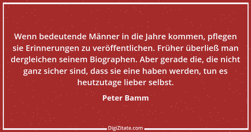 Zitat von Peter Bamm 7