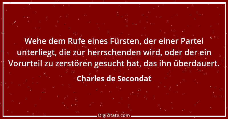 Zitat von Charles de Secondat 69