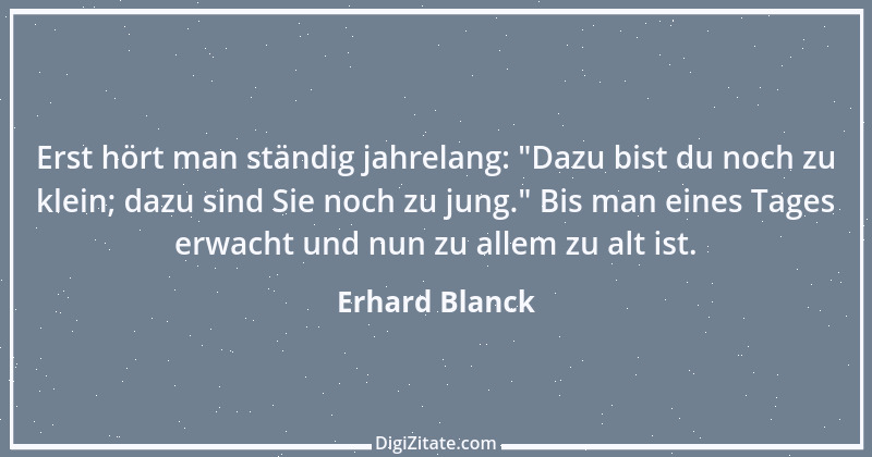 Zitat von Erhard Blanck 1429