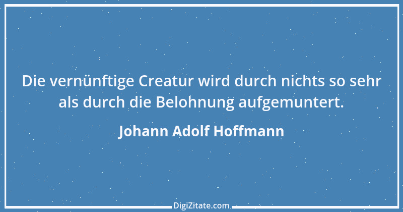 Zitat von Johann Adolf Hoffmann 1