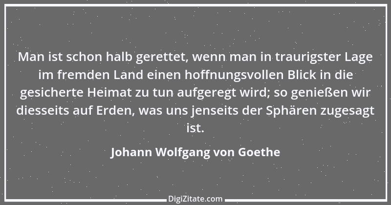 Zitat von Johann Wolfgang von Goethe 3874