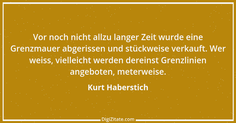 Zitat von Kurt Haberstich 77