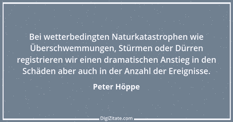 Zitat von Peter Höppe 3