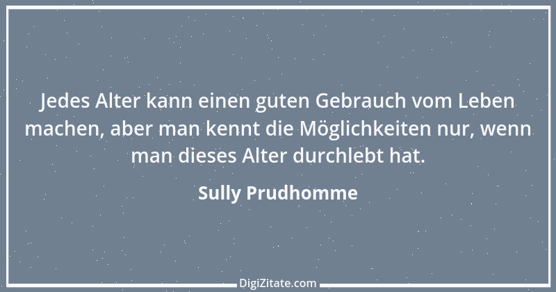 Zitat von Sully Prudhomme 35