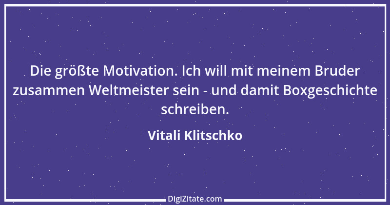 Zitat von Vitali Klitschko 1