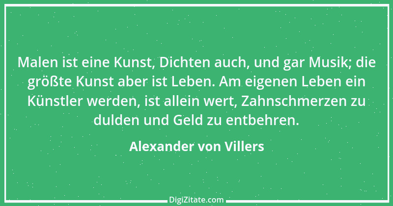 Zitat von Alexander von Villers 4