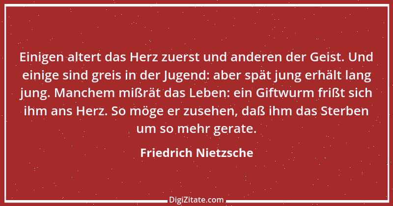 Zitat von Friedrich Nietzsche 1812