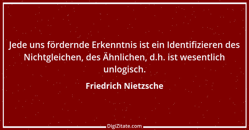 Zitat von Friedrich Nietzsche 812