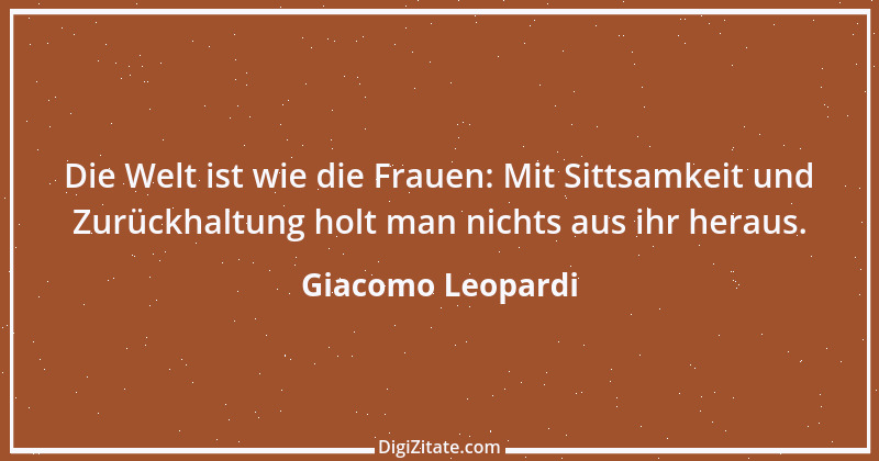 Zitat von Giacomo Leopardi 36