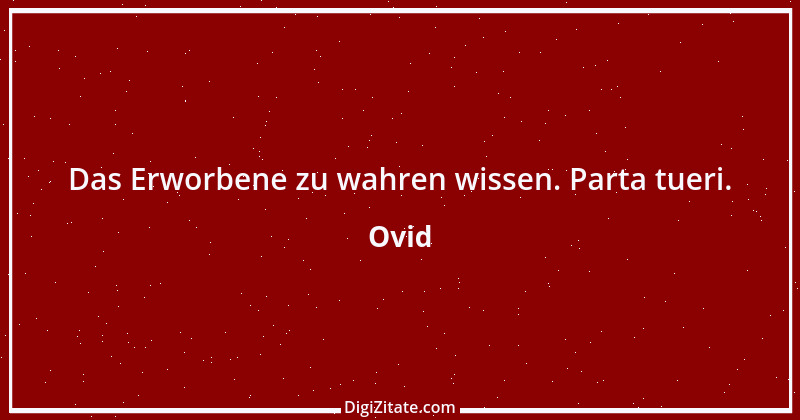 Zitat von Ovid 255