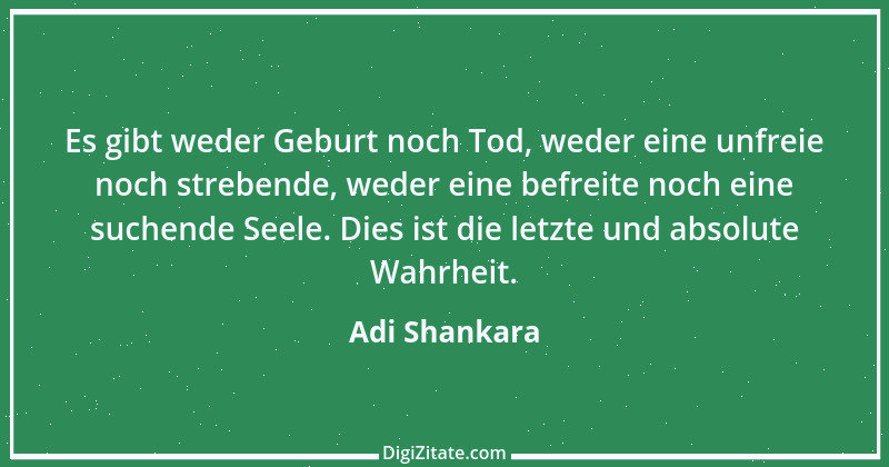 Zitat von Adi Shankara 10