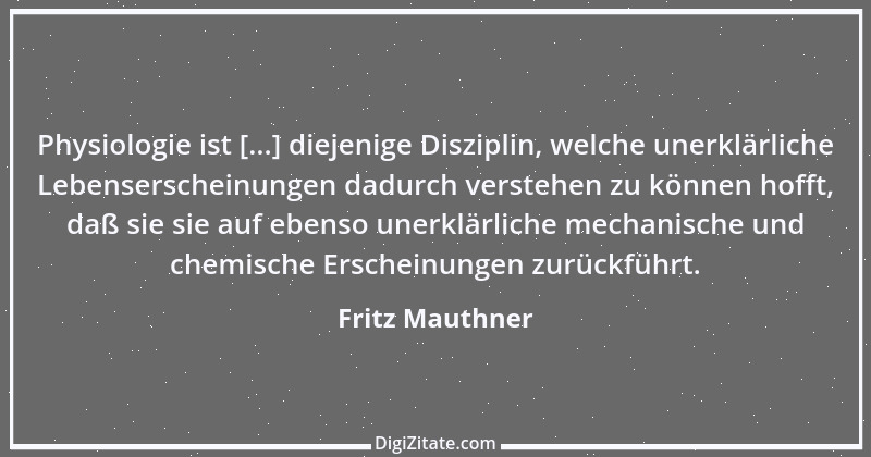 Zitat von Fritz Mauthner 7