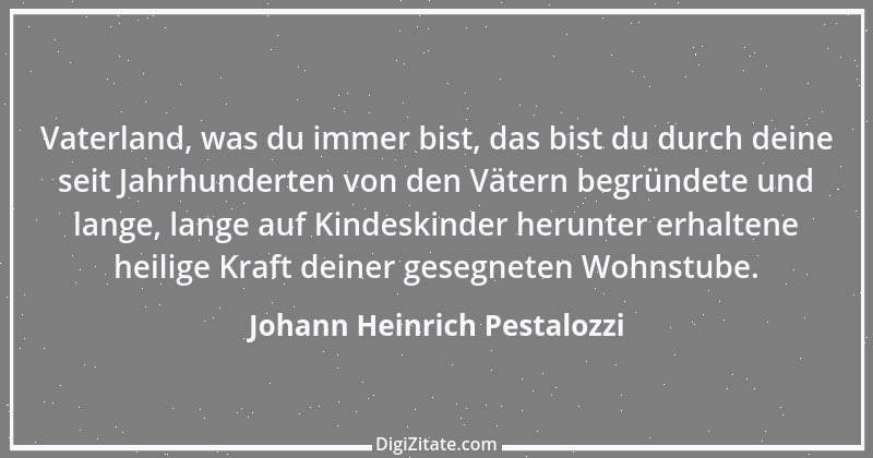 Zitat von Johann Heinrich Pestalozzi 212