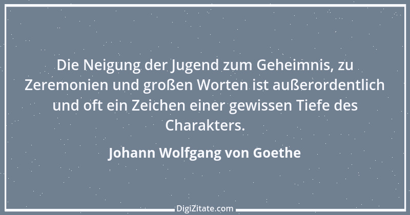 Zitat von Johann Wolfgang von Goethe 3741