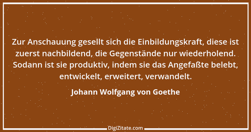 Zitat von Johann Wolfgang von Goethe 741